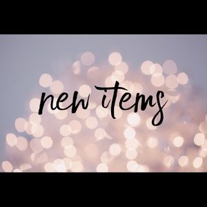 NEW ITEMS ❤️❤️